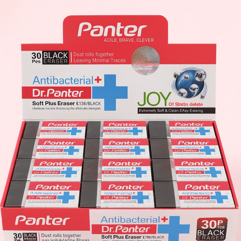 پاک‌کن مشکی Panter مدل Dr. Panter آنتی‌باکتریال