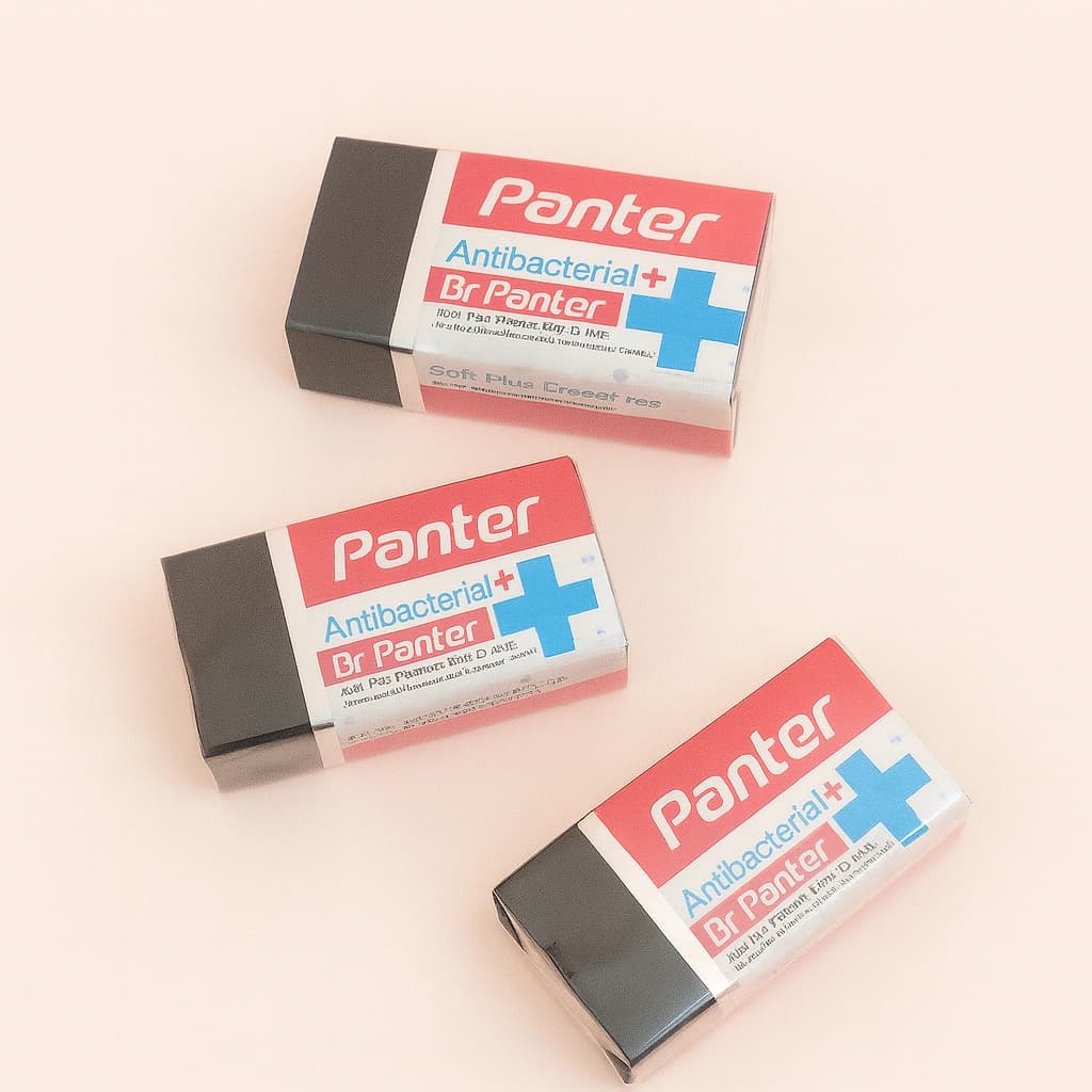پاک‌کن مشکی Panter مدل Dr. Panter آنتی‌باکتریال — تصویر ۲