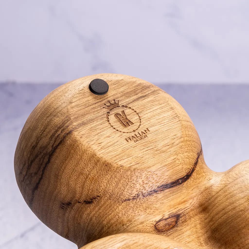 اردو خوری 3 خانه گلدکیش مدل باترفلای butterfly wood Goldkish — تصویر ۲