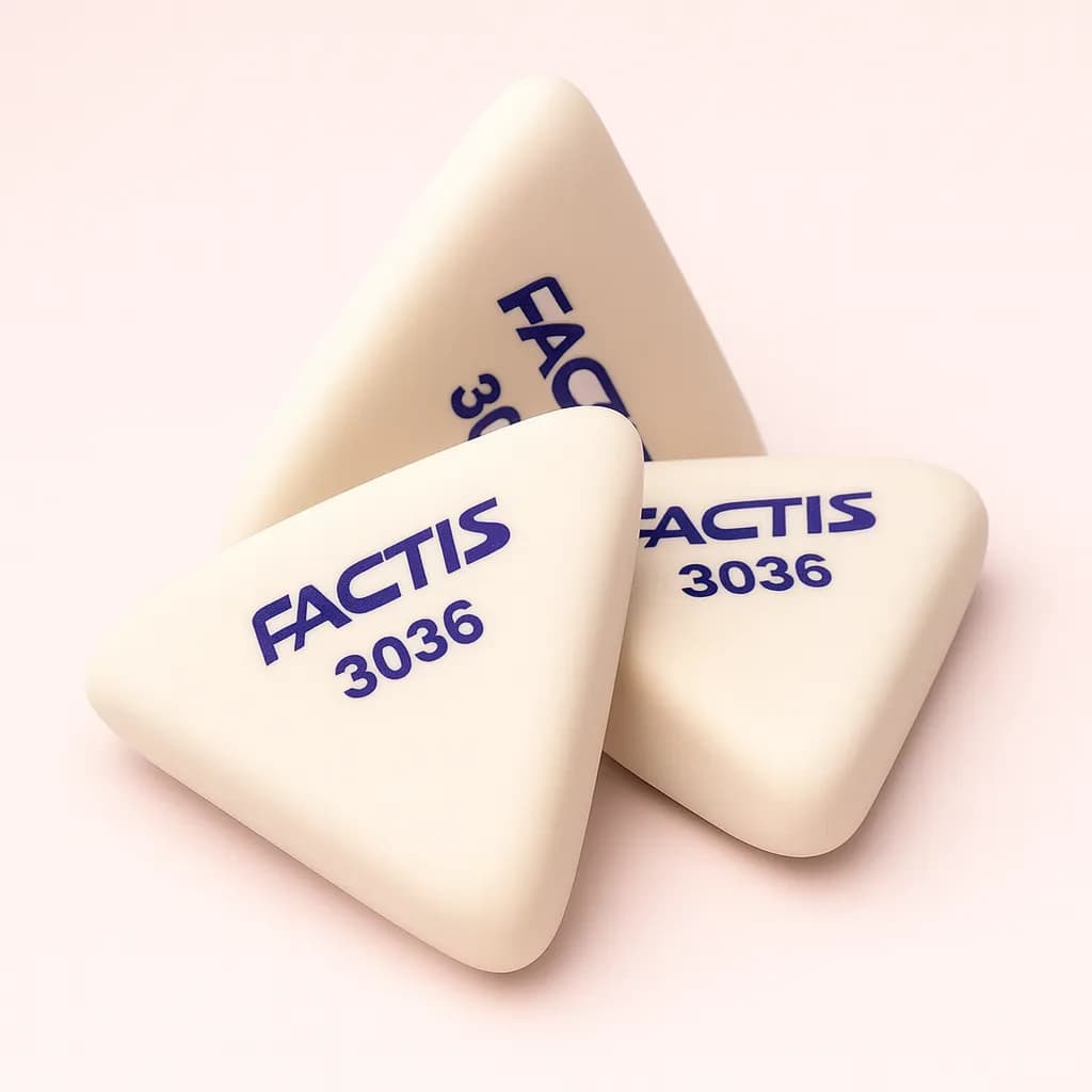 پاک‌کن FACTIS مدل 3036 – مثلثی کوچک — تصویر ۲