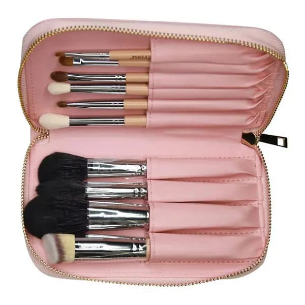 ست براش 10 عددی Set Brush XZ005 Pink فوراور52 — تصویر ۲