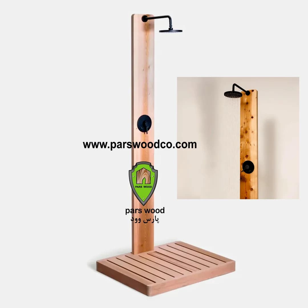 دوش کنار استخری مدل بلوط