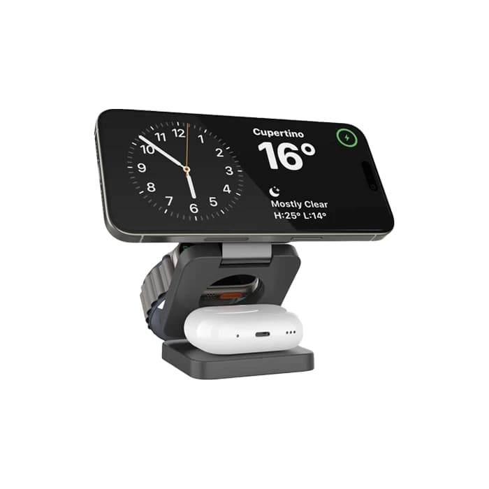 شارژر بی سیم سه کاره پرودو مدل PD-3N1MWFC — تصویر ۴