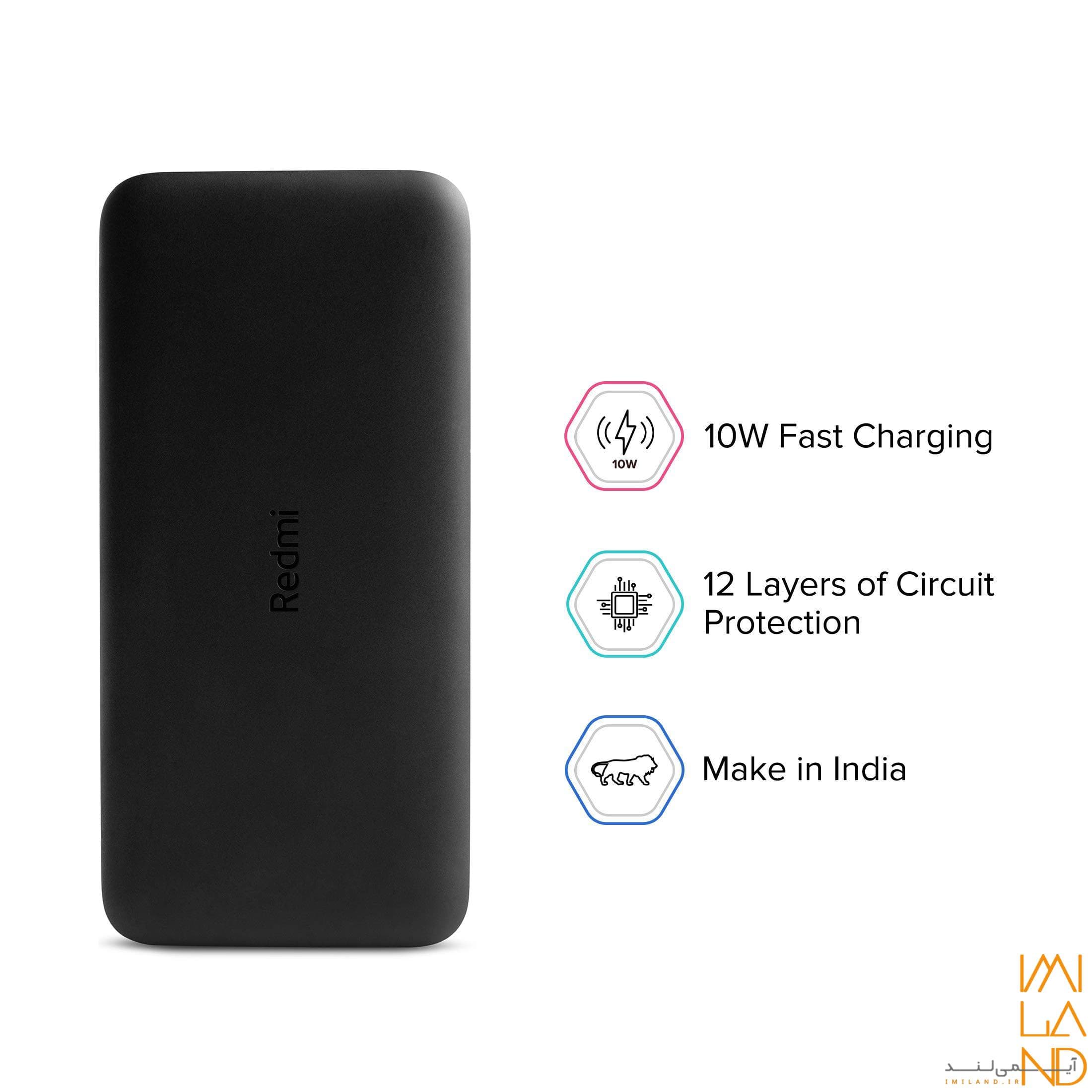 پاور بانک شیائومی 10000mAh مدل PB100LZM — تصویر ۷