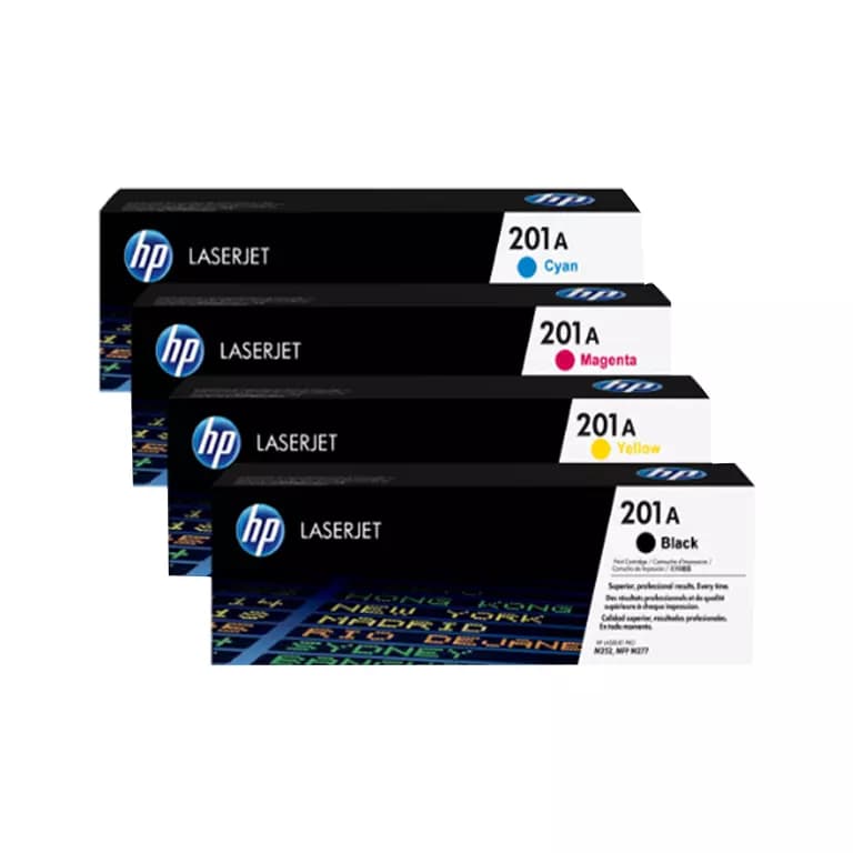 کارتریج پرینتر لیزر رنگی اچ پی m252dw ست کامل