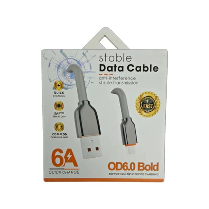 کابل شارژ USB به میکرو OD6.0 Bold — تصویر ۶