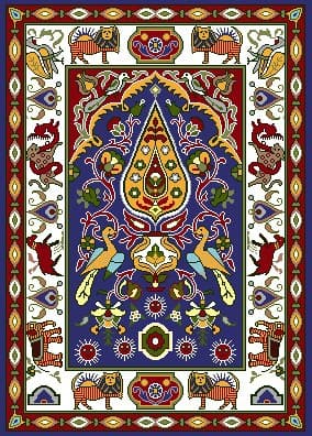 نقشه سنتی قالیچه،s12-141