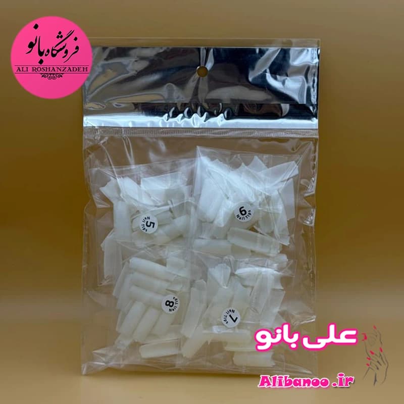 تیپ کاشت ناخن ۲۰۰ عددی دارای ۴ شماره پر کاربرد