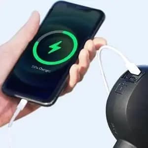 ماساژور تفنگی اوریکار Urikar M1 mini با قابلیت شارژ موبایل — تصویر ۶