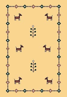 نقشه شطرنجی گبه،s16-10