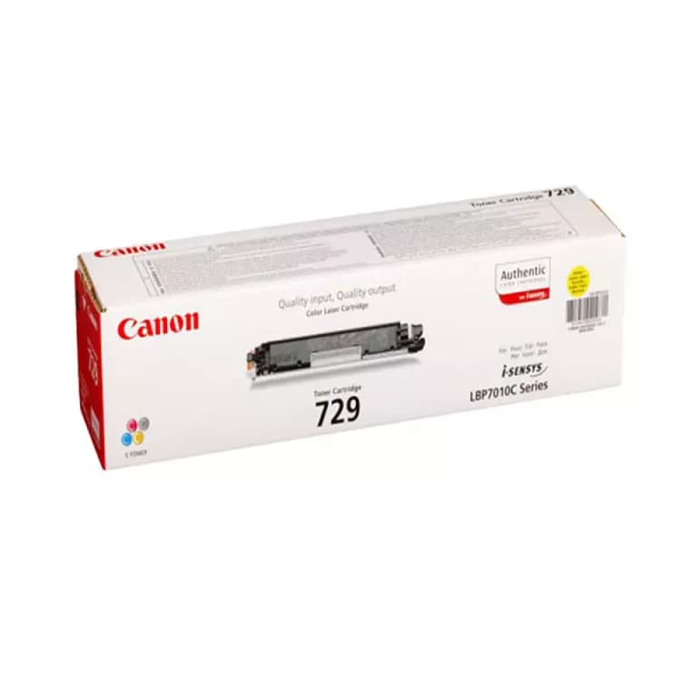 کارتریج تونر لیزری زرد کانن 729A
