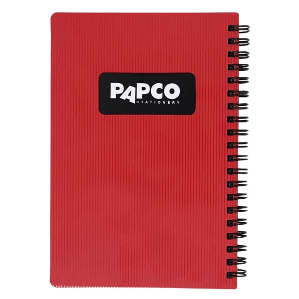 دفترچه یادداشت متالیک قرمز پاپکو (PAPCO)