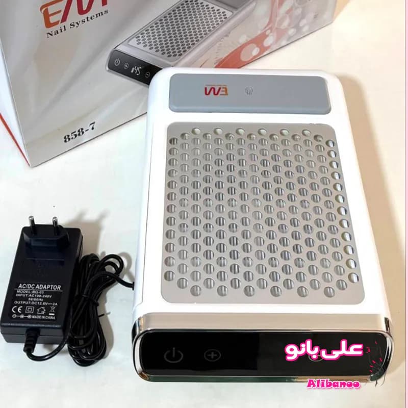 فن ناخن فیلتر دار شارژی ای ام EM با یکسال گارانتی