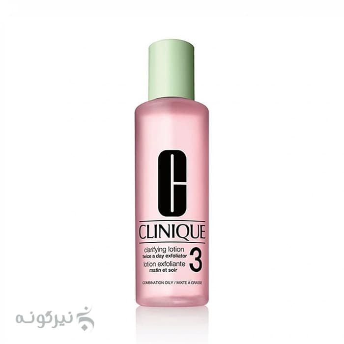 تونر(شماره 3)پوست مختلط تا چرب کلینیک