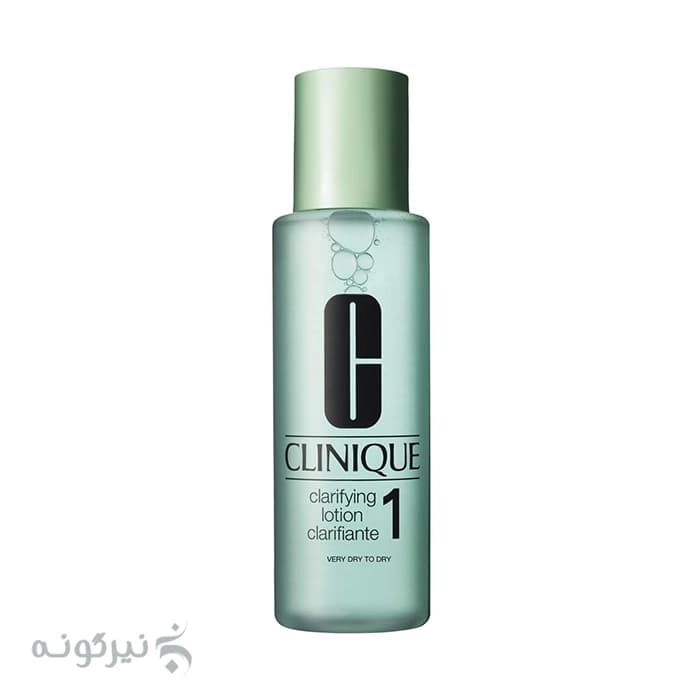 تونر(شماره 1)پوست خشک تا خیلی خشک کلینیک
