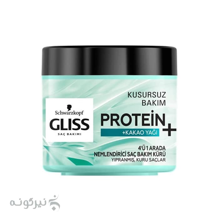 ماسک مو گلیس حاوی پروتئین و روغن کاکائو