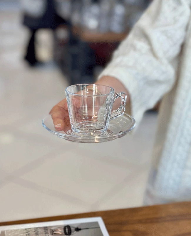 ست فنجان و نعلبکی قهوه خوری پاشاباغچه مدل Vela — تصویر ۳