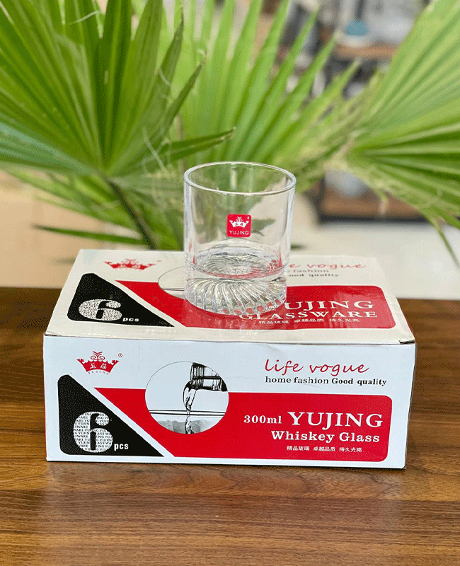 نیم لیوان زیره بلند طرح دار YUJING — تصویر ۳