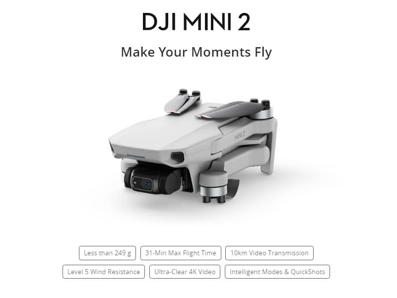 کوادکوپتر مویک مینی ۲ – DJI Mini 2 COMBO — تصویر ۷