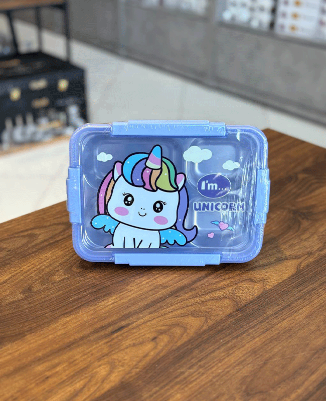 ظرف غذا کودک طرح فانتزی LUNCH BOX — تصویر ۳