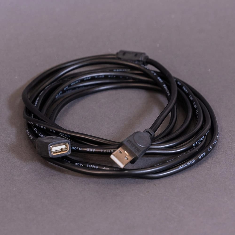کابل افزایش طول USB 3 متری MACHER