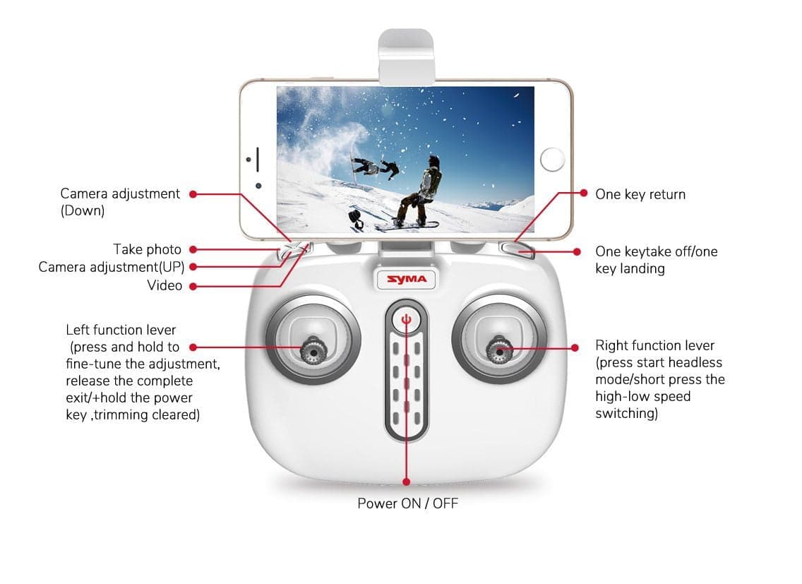 کوادکوپتر حرفه ای سایما مدل X8 Pro — تصویر ۷