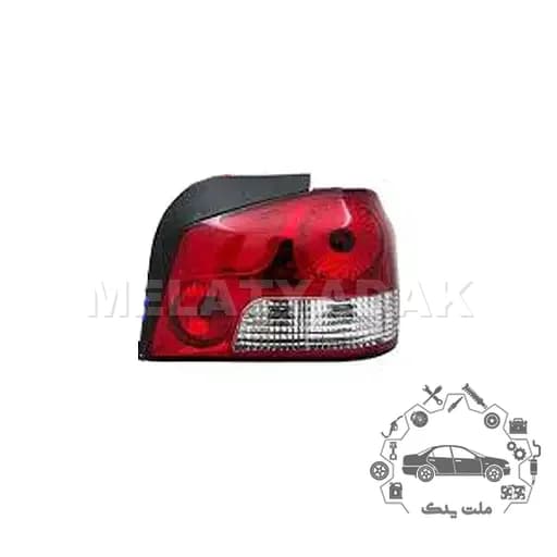 چراغ عقب راست پراید 131 سایپا یدک بدون لامپ و دسته سیم کد 563154 – 4
