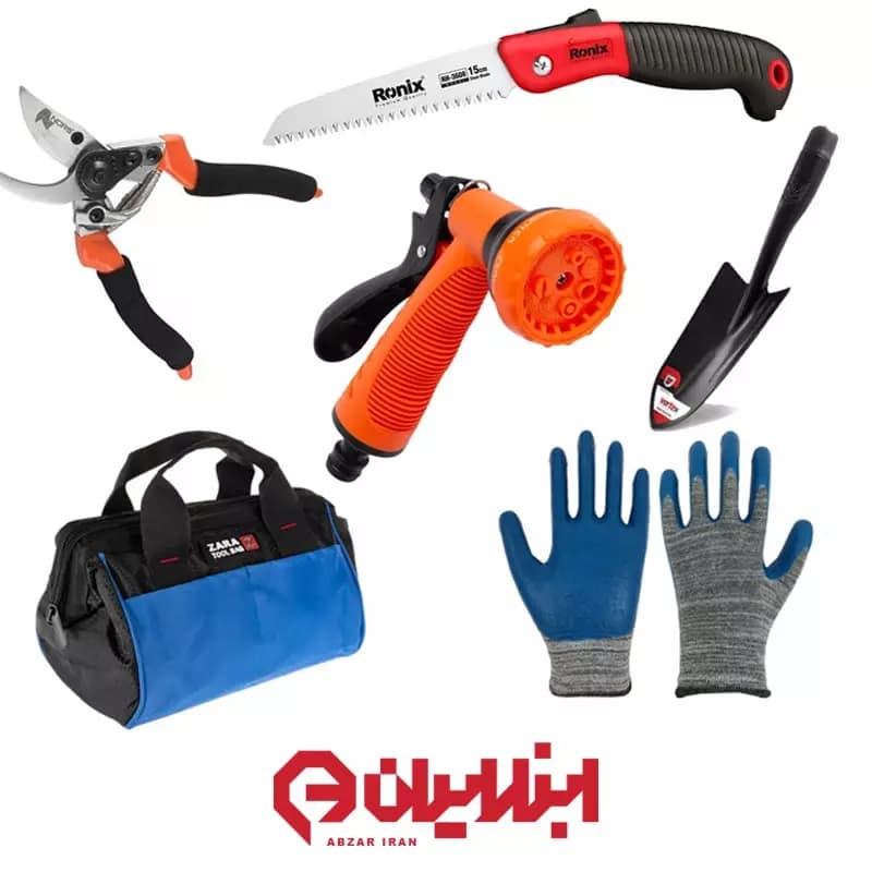پک ابزار باغبانی کد 001