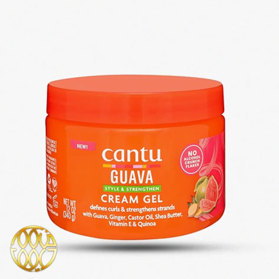 کرم ژل حالت دهنده گوآوا کنتو Cantu (۳۴۰ میل) | تقویت و حالت‌دهی موهای فر و موج‌دار