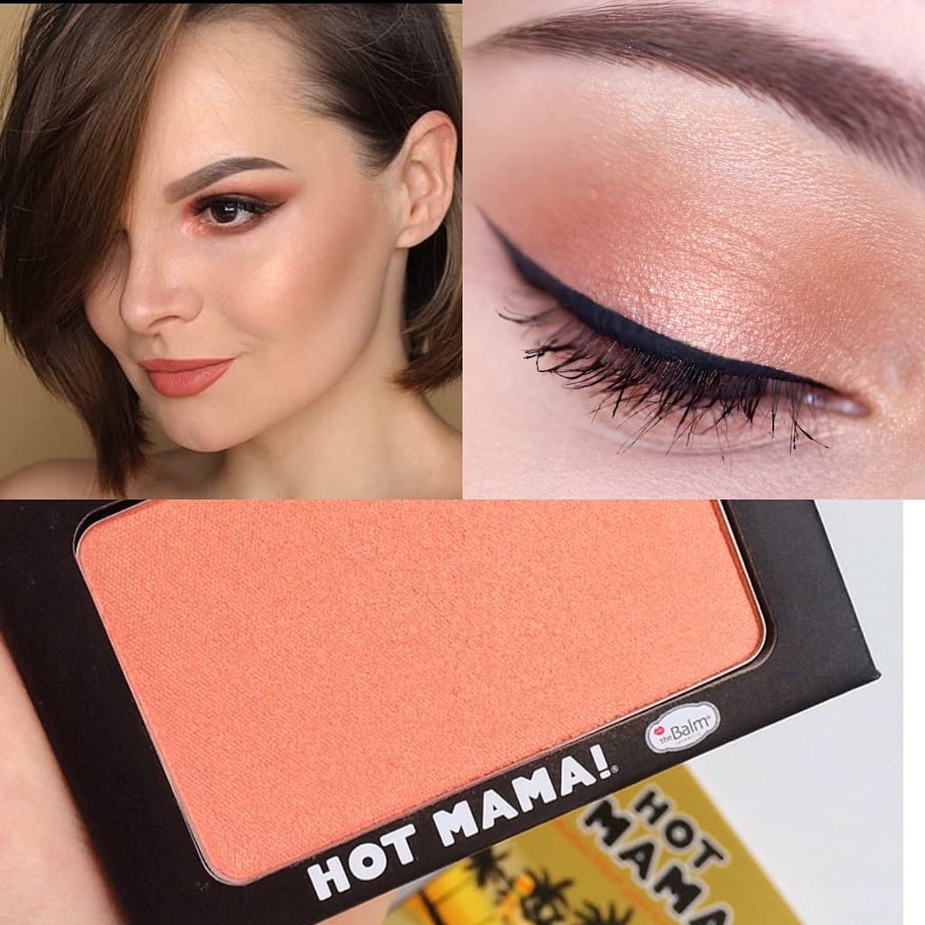 رژگونه و سایه چشم هات ماما Hot Mama — تصویر ۳