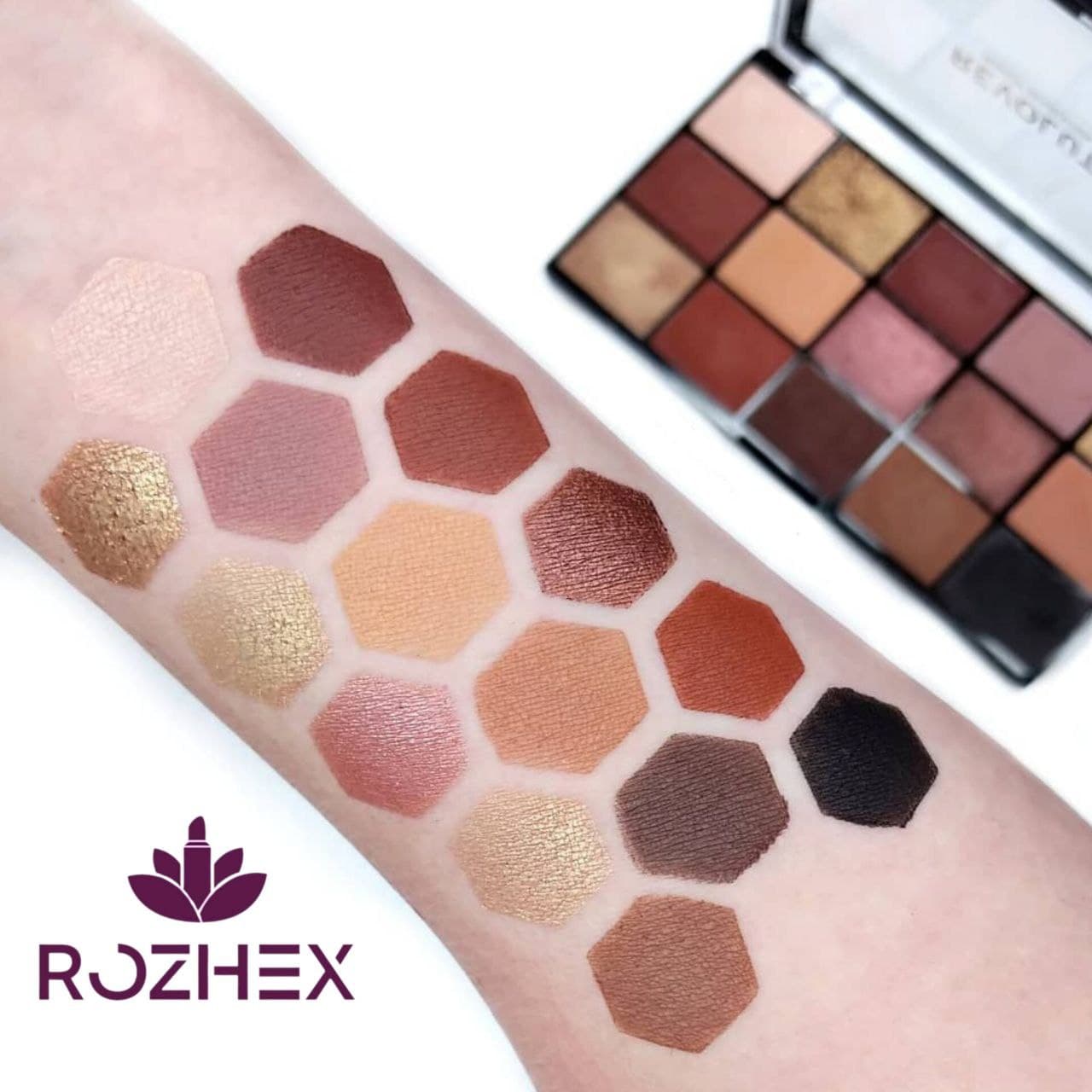 پالت سایه رولوشن از کالکشن reloaded مدل velvet rose — تصویر ۳
