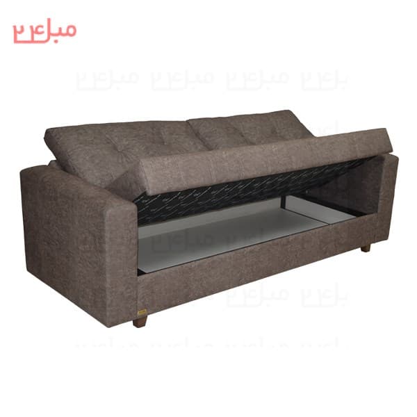 کاناپه تختخواب شو یک نفره مدل P12 — تصویر ۳