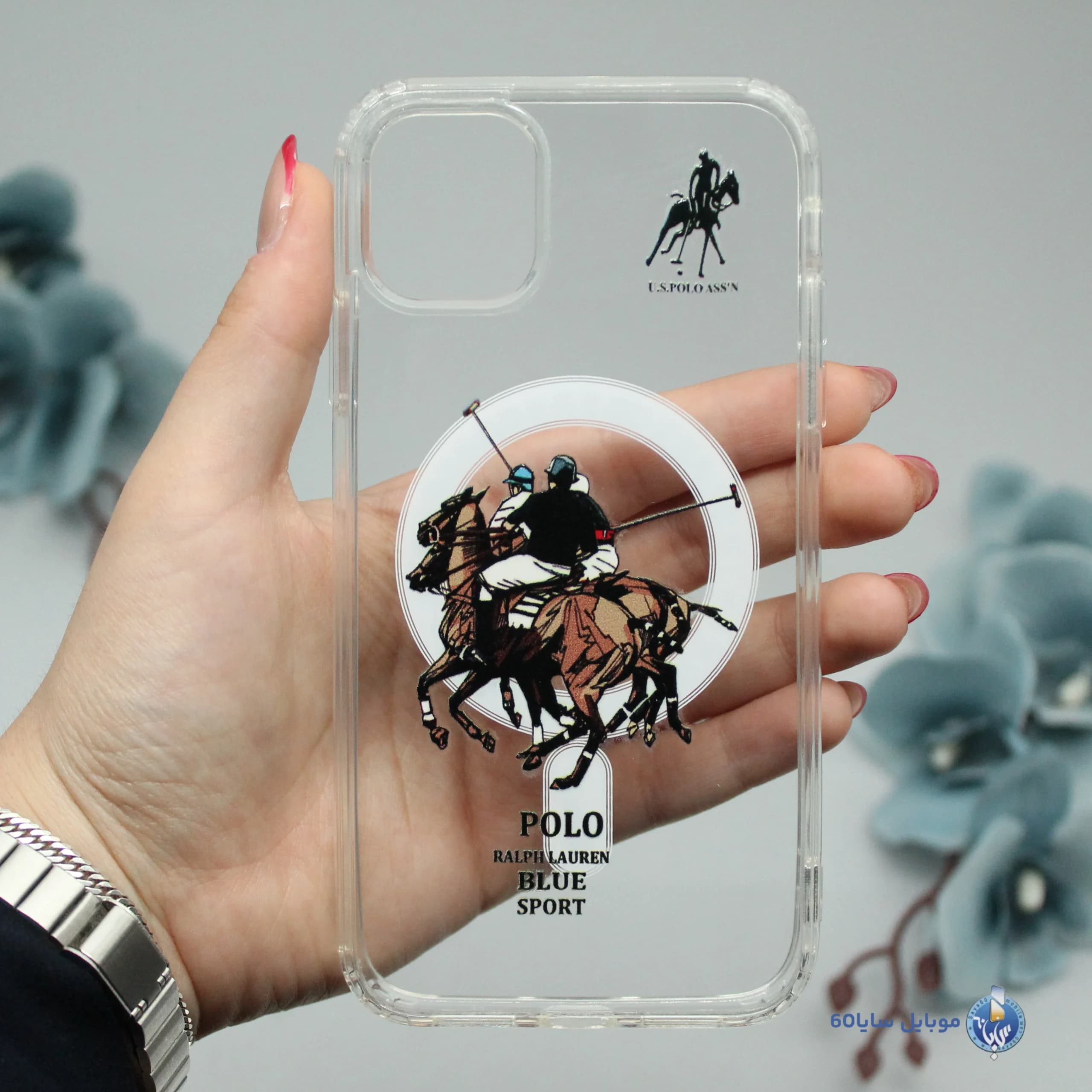 قاب موبایل iphone 11 مدل Polo شفاف مگسیف کد 084
