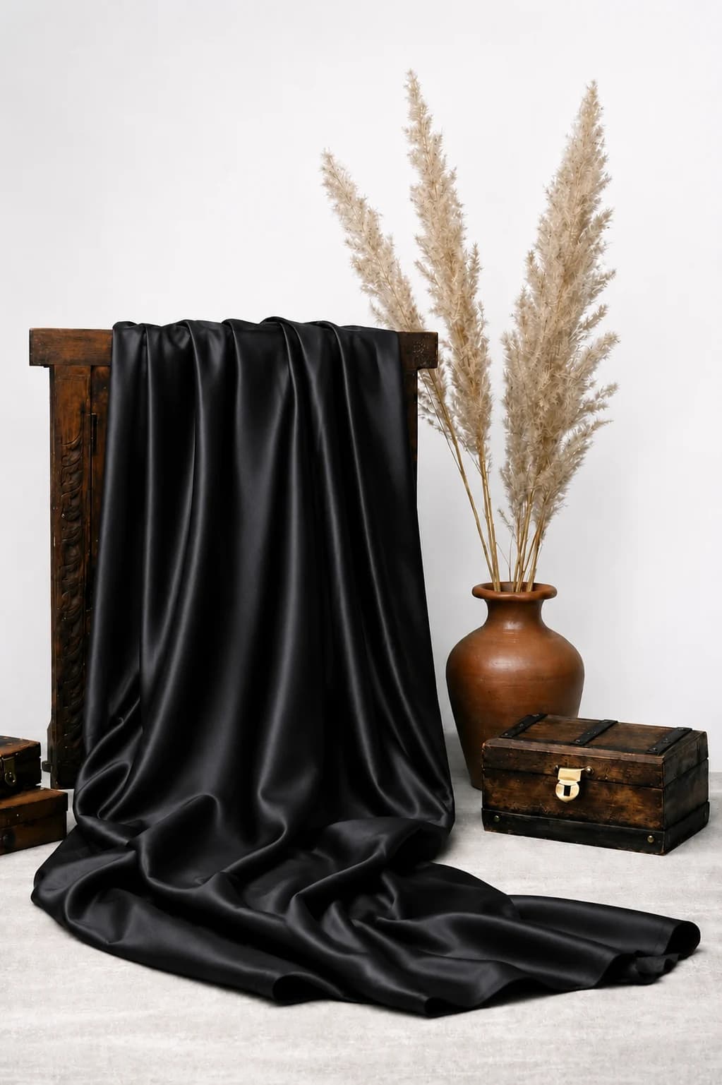 ساتن ال ایکس مشکی