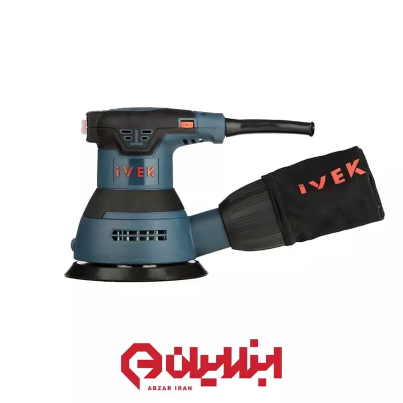 سنباده لرزان گرد اوربیتال 125 میلیمتر دیمر دار ایوک مدل K-5042 — تصویر ۲
