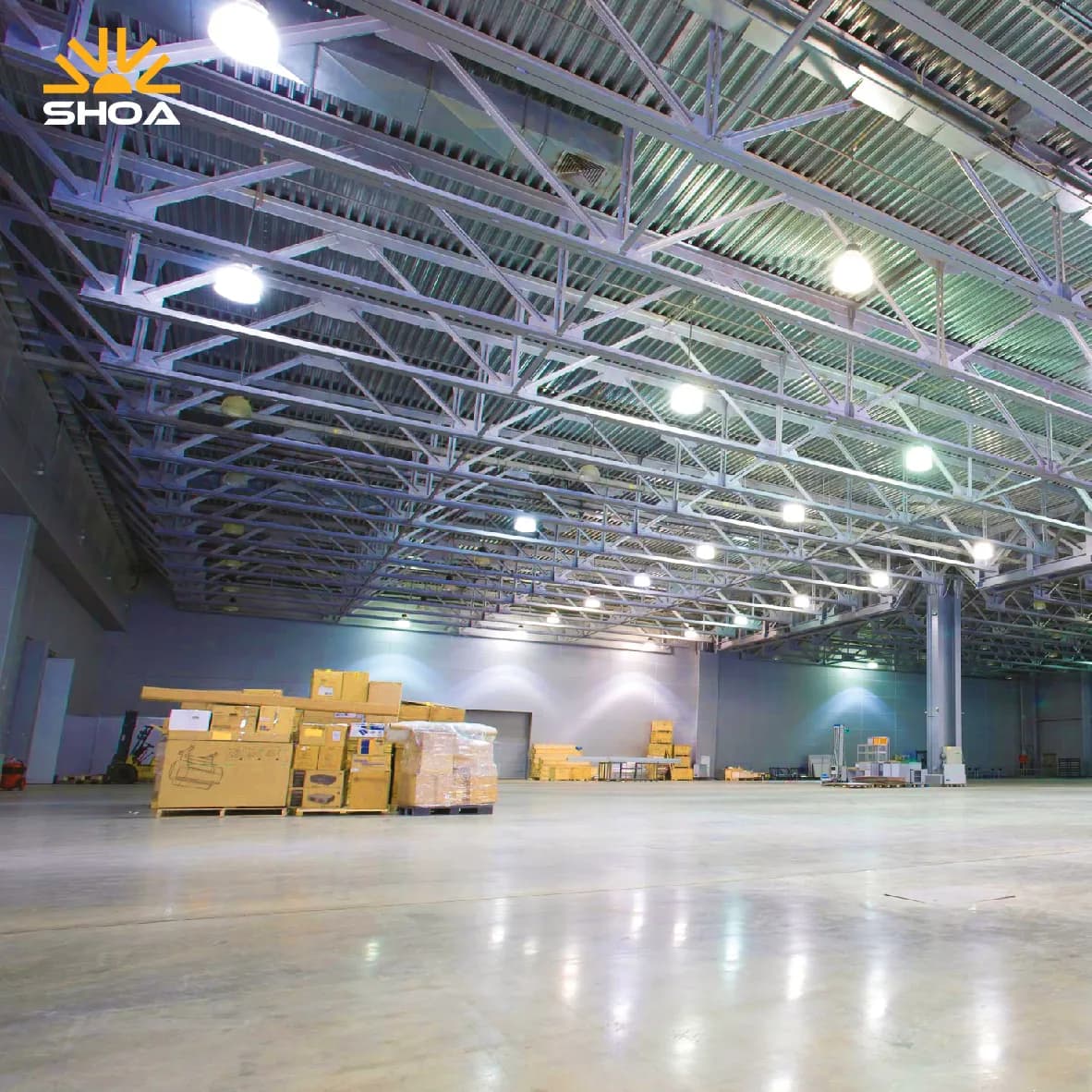 چراغ صنعتی SH-6157-18B شعاع — تصویر ۲