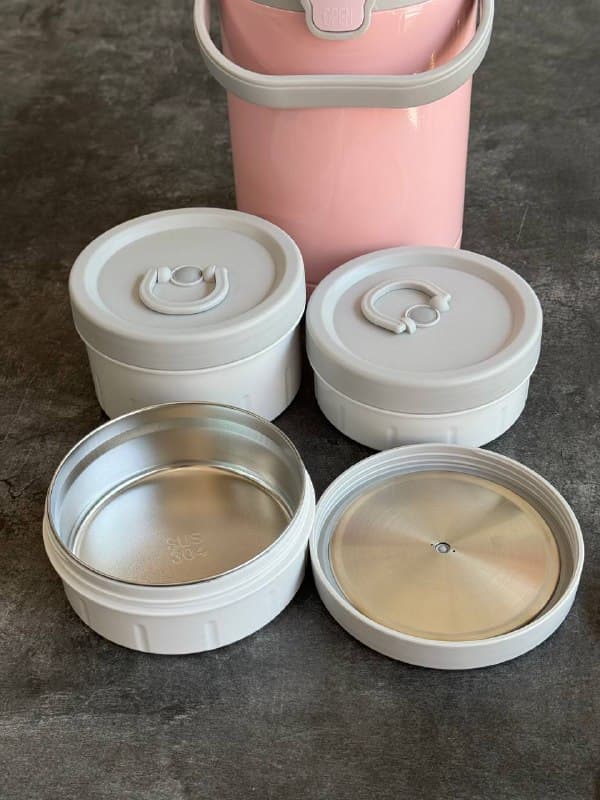 محفظه غذا استیل KINSDA B-382 — تصویر ۸