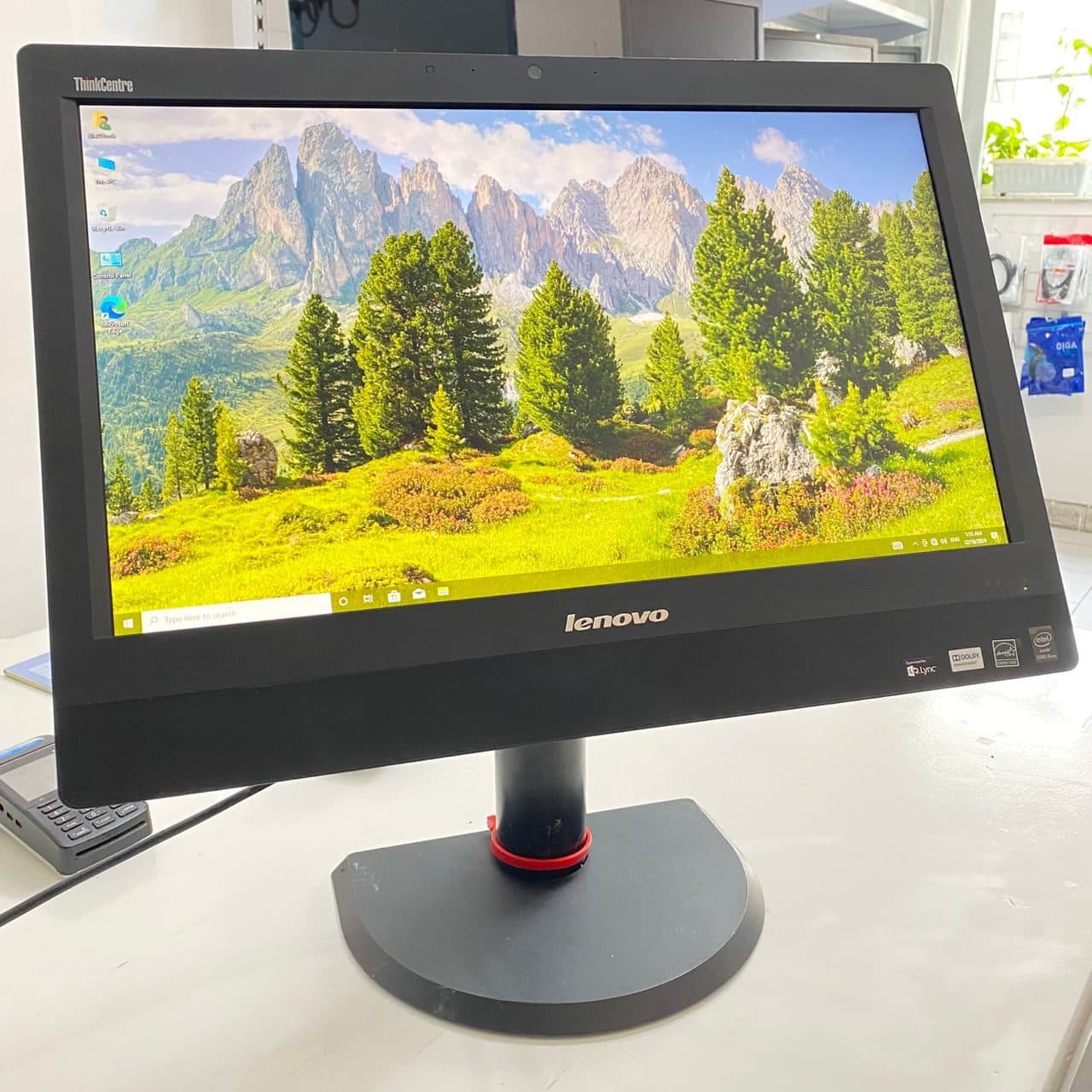 آل این وان استوک لنوو مدل Lenovo M93z با صفحه نمایش 24 اینچ پردازنده i5 نسل 4 رم 8 گیگ هارد SSD 256G — تصویر ۲