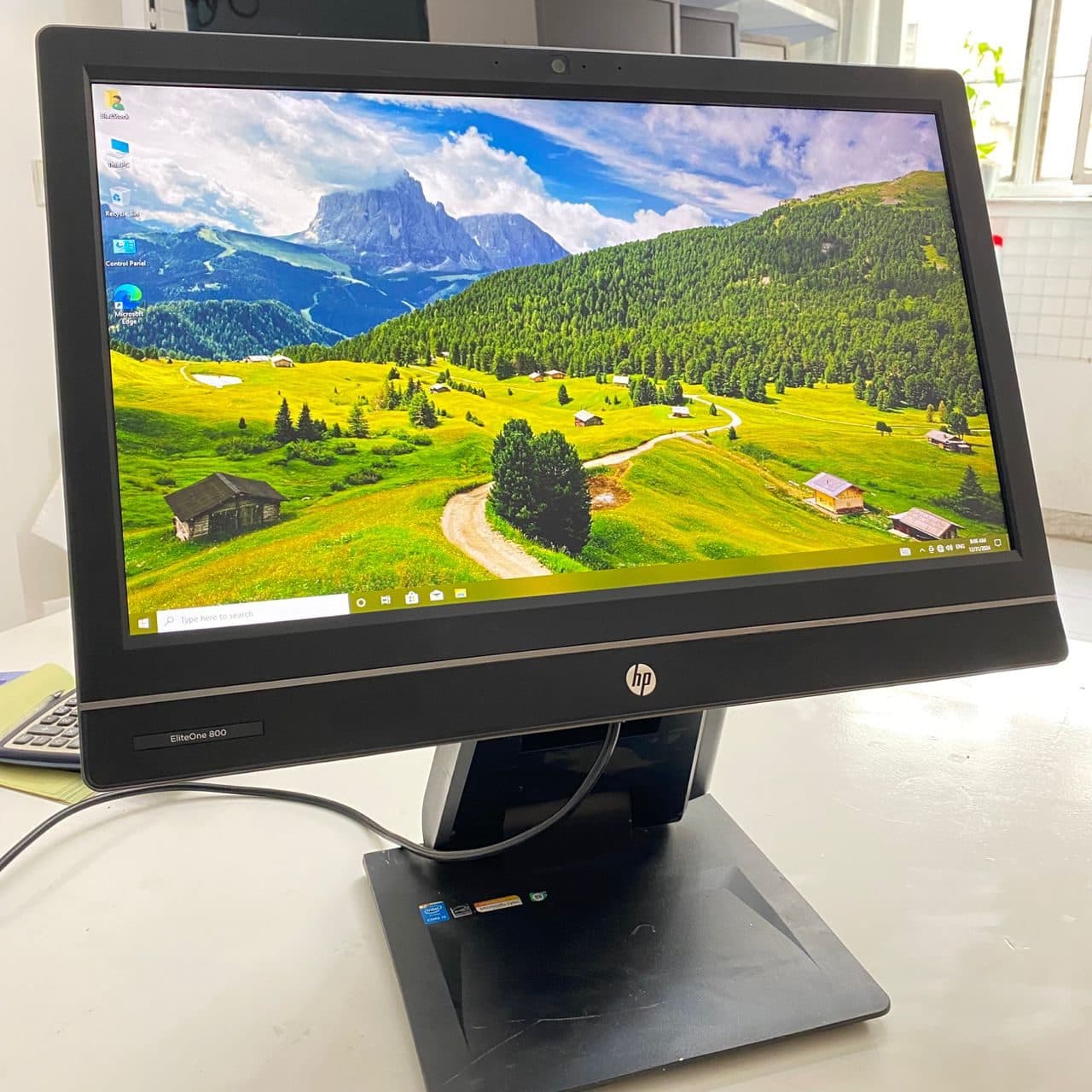 آل این وان استوک اچ پی مدل HP G1 Pro800 پردازنده i5 نسل 4, 24 اینچی، حافظه رم 8 گیگ، هارد 500 گیگ و SSD 128 — تصویر ۲