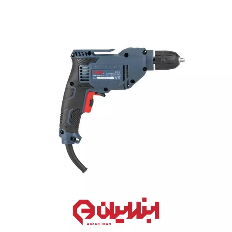 دریل 10 میلیمتر اتوماتیک 480 وات ایوک مدل K-7311 — تصویر ۲