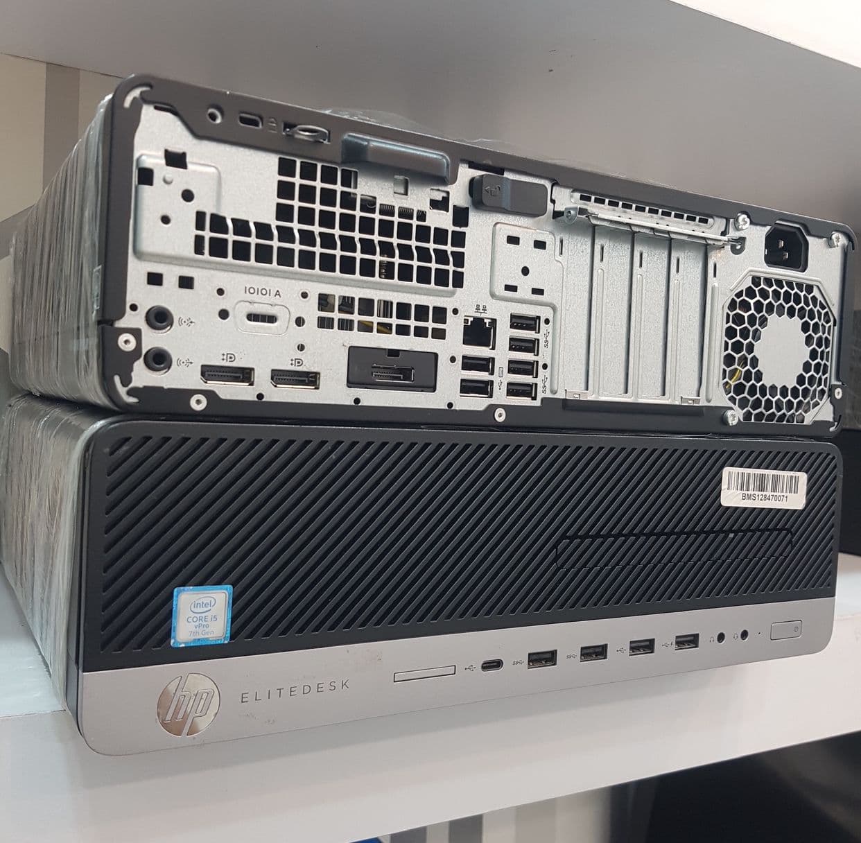 مینی کیس اچ پی استوک HP G3 پردازنده i5 نسل 7 رم 8 گیگ هارد 256G Ssd — تصویر ۳
