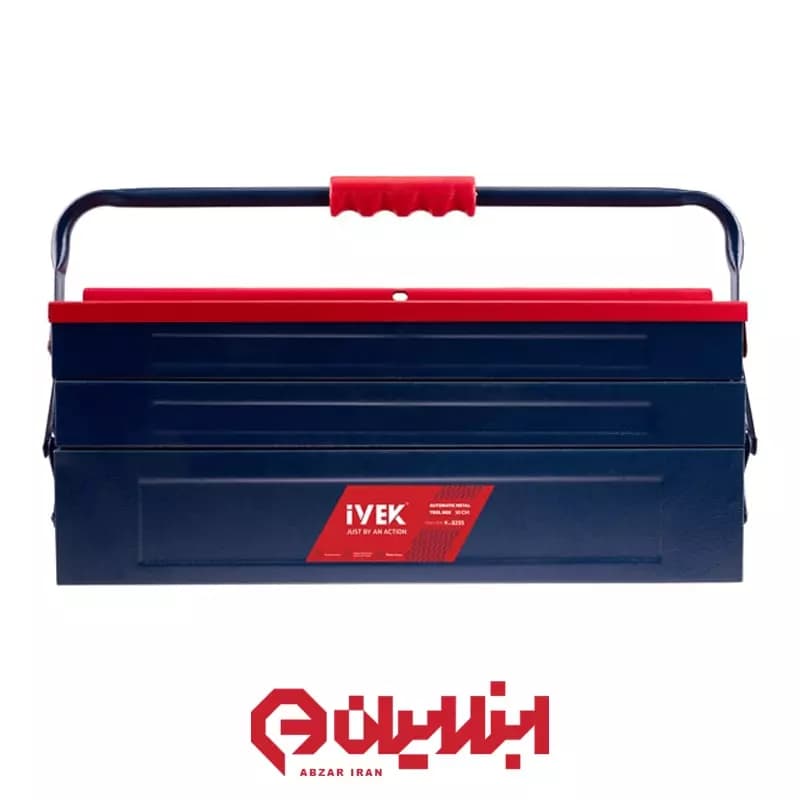جعبه ابزار اتوماتیک 40 سانتیمتر فلزی 403 ایوک مدل K-8253 — تصویر ۳