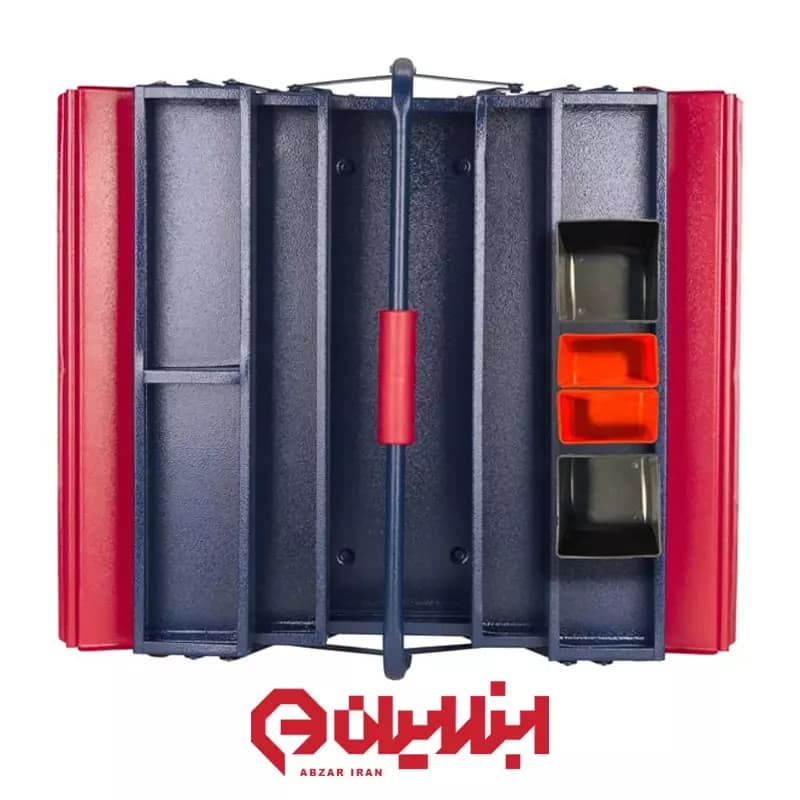 جعبه ابزار اتوماتیک 40 سانتیمتر فلزی 403 ایوک مدل K-8253 — تصویر ۵