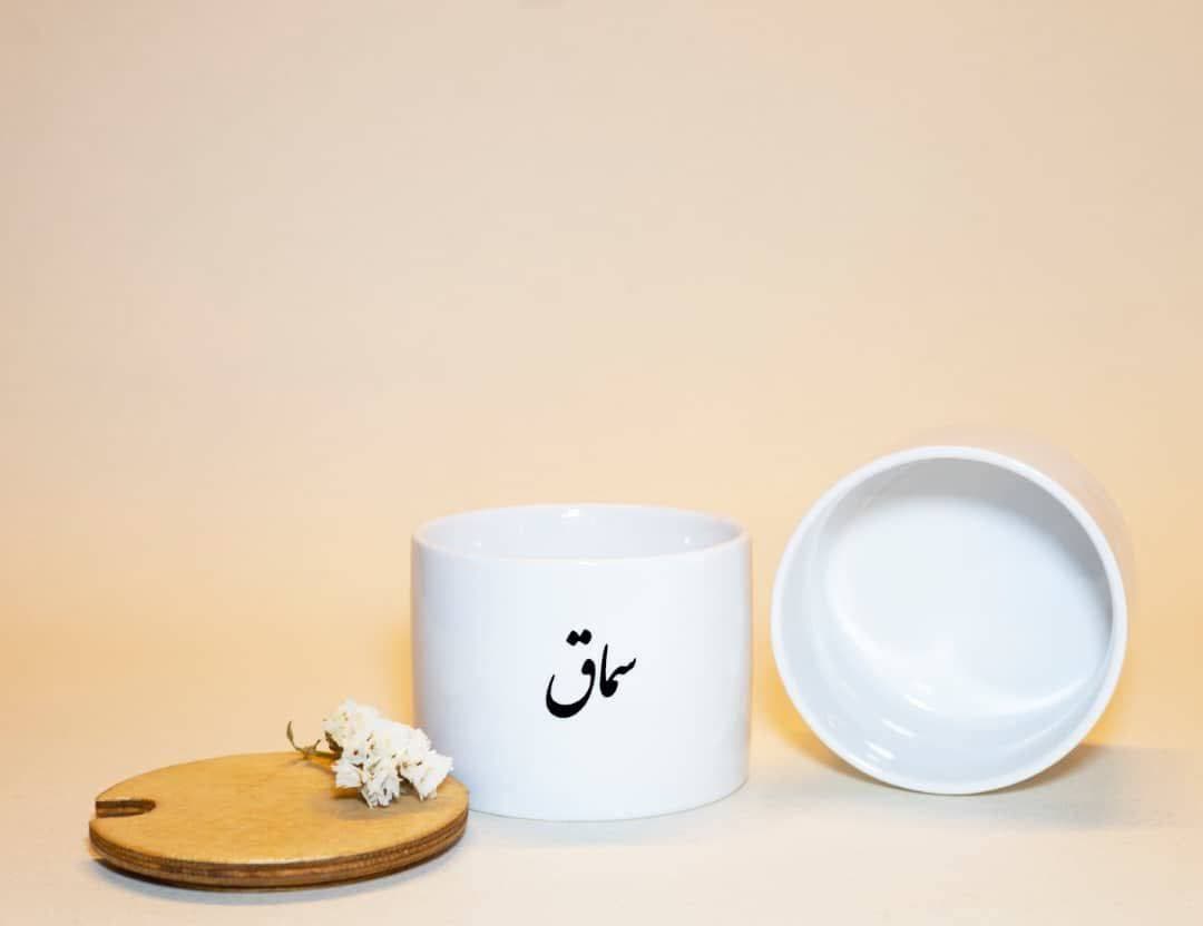 بانکه کوچک درب چوبی ارغوان — تصویر ۲