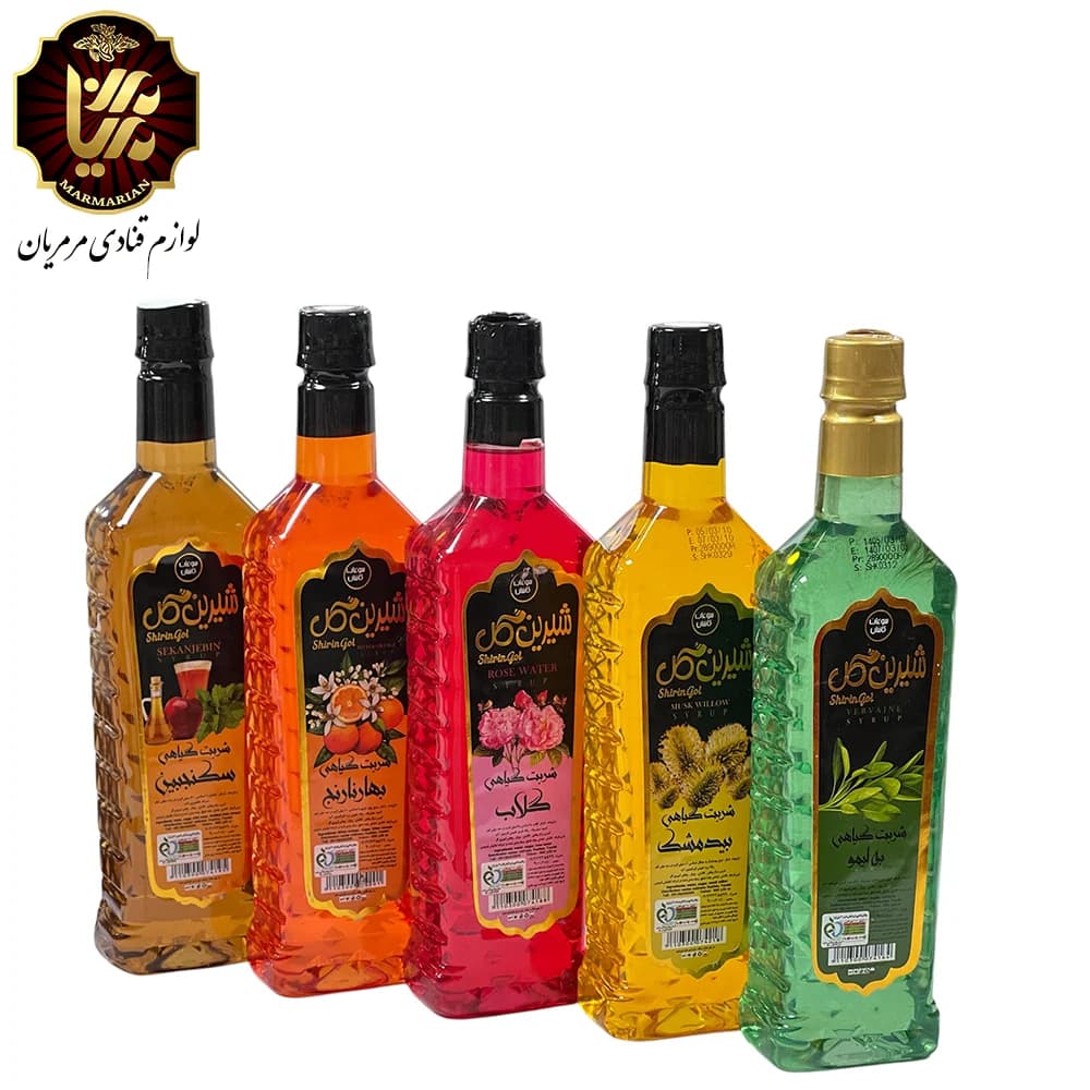 شربت گیاهی 900 سی سی شیرین گل