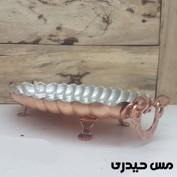 دیس مسی بیضی طرح انگشتی ( 3 سایز ) — تصویر ۲