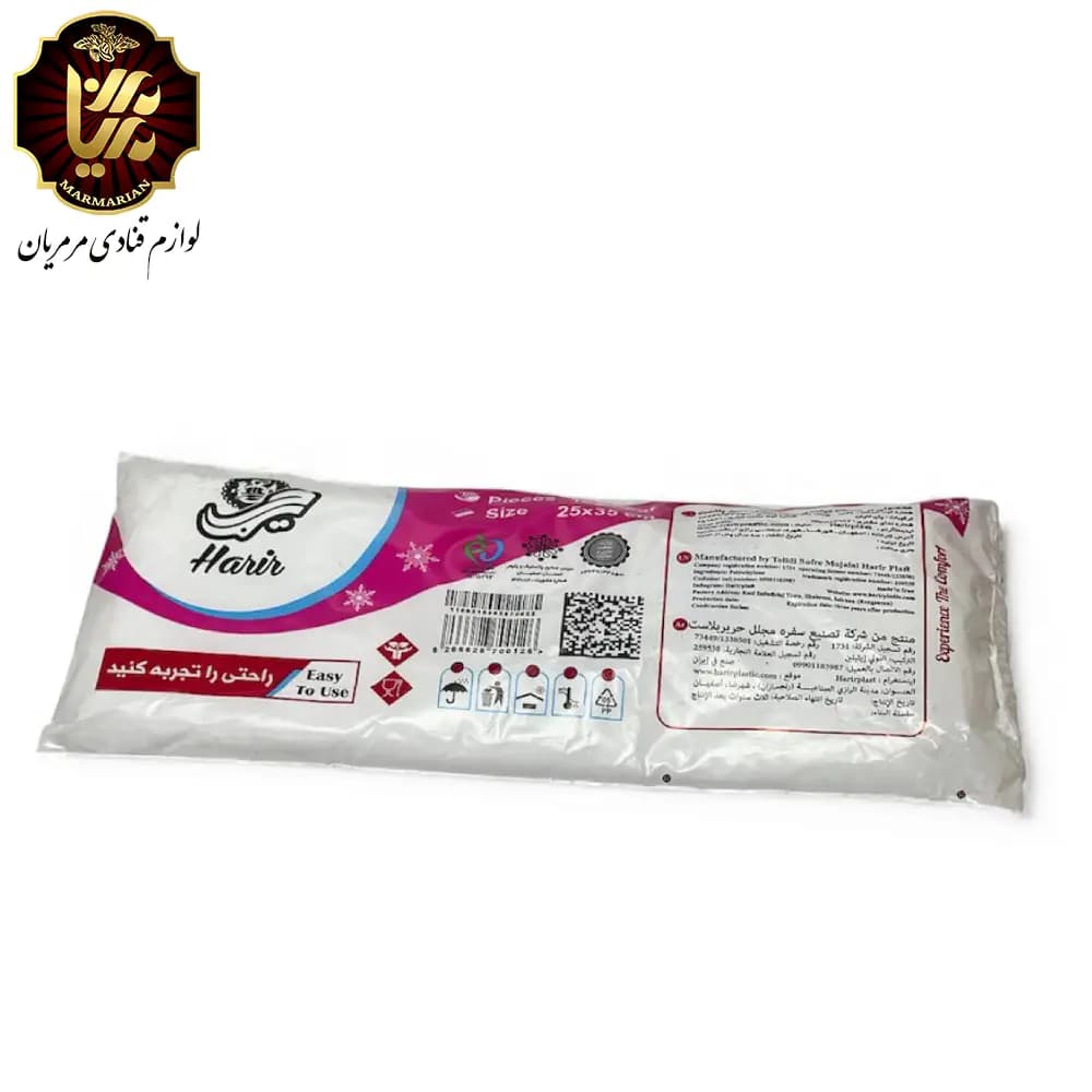 پلاستیک فریزر بسته ۱۰۰ عددی 25*35 سانت — تصویر ۲