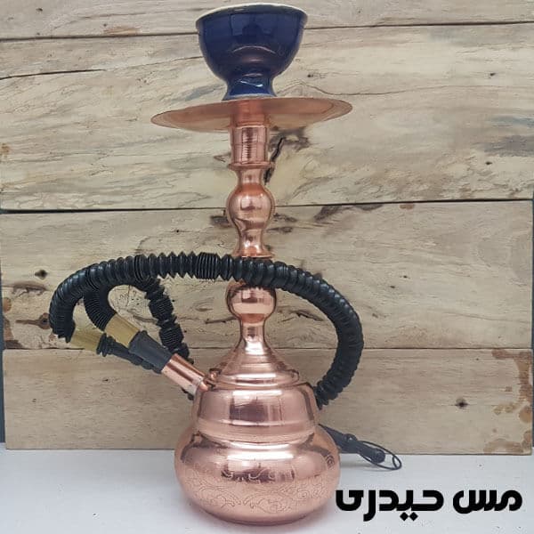 قلیان مسی طرح دار ساخت زنجان