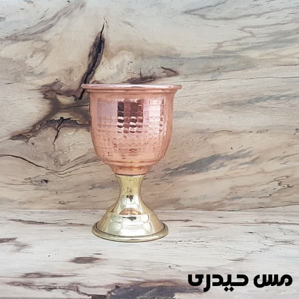 شات مسی پایه دار طرح رها