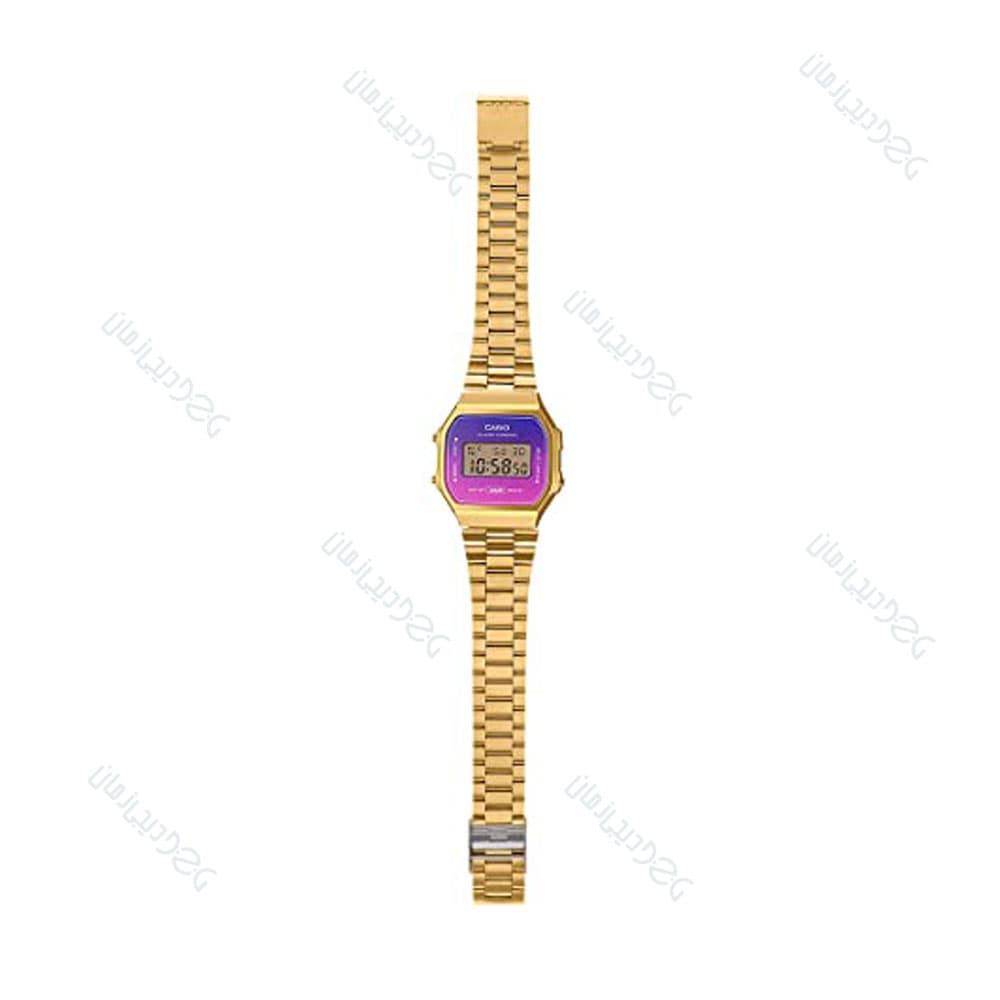 ساعت مردانه و زنانه کاسیو (Casio) اصل|مدل A168WERG-2ADF — تصویر ۵